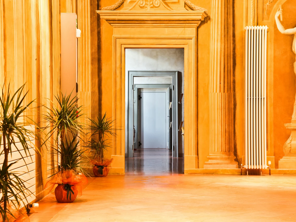 Ornate period hallway painted in Tarporley by Cheshire Painters