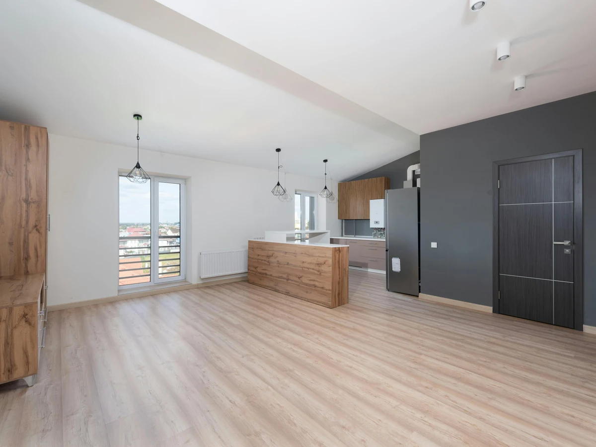 Interior painting services in Cheshire - open plan living room by Cheshire Painters