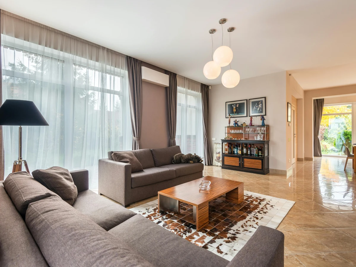 Spacious living room painted by Cheshire Painters in Wilmslow
